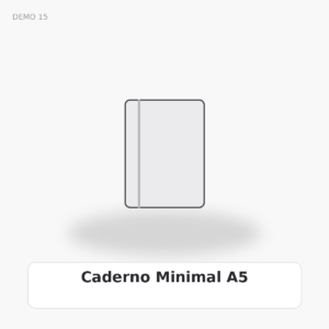 Caderno Minimal A5