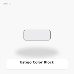 Estojo Color Block